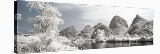 China 10MKm2 Collection - Another Look - Mountain Lake-Philippe Hugonnard-Stretched Canvas