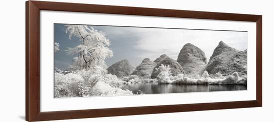 China 10MKm2 Collection - Another Look - Mountain Lake-Philippe Hugonnard-Framed Photographic Print