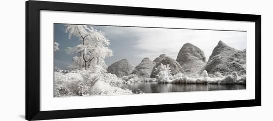 China 10MKm2 Collection - Another Look - Mountain Lake-Philippe Hugonnard-Framed Photographic Print