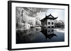 China 10MKm2 Collection - Another Look - Reflection of Temple-Philippe Hugonnard-Framed Photographic Print