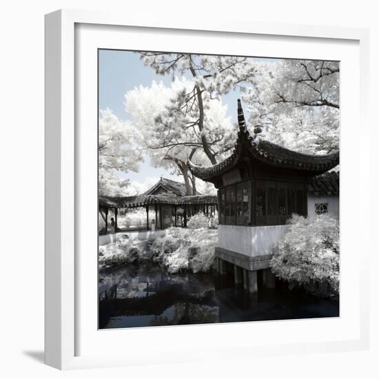 China 10MKm2 Collection - Another Look - Temple Lake-Philippe Hugonnard-Framed Photographic Print