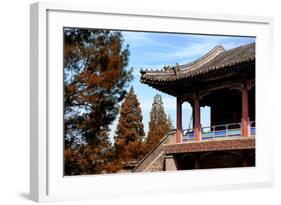 China 10MKm2 Collection - Architectural Temple-Philippe Hugonnard-Framed Photographic Print