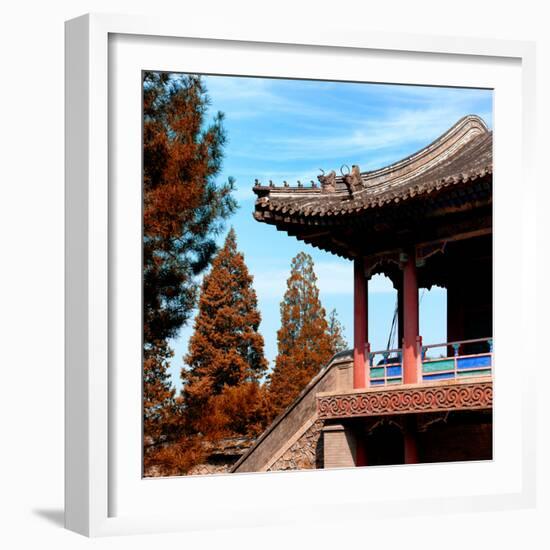 China 10MKm2 Collection - Architectural Temple-Philippe Hugonnard-Framed Photographic Print