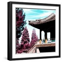 China 10MKm2 Collection - Architectural Temple-Philippe Hugonnard-Framed Photographic Print