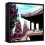 China 10MKm2 Collection - Architectural Temple-Philippe Hugonnard-Framed Stretched Canvas
