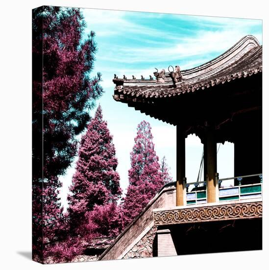 China 10MKm2 Collection - Architectural Temple-Philippe Hugonnard-Stretched Canvas