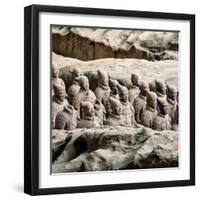 China 10MKm2 Collection - Army of Terracotta Warriors - Shaanxi Province-Philippe Hugonnard-Framed Photographic Print