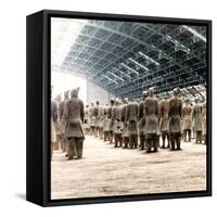 China 10MKm2 Collection - Army of Terracotta Warriors - Shaanxi Province-Philippe Hugonnard-Framed Stretched Canvas