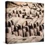 China 10MKm2 Collection - Army of Terracotta Warriors - Shaanxi Province-Philippe Hugonnard-Stretched Canvas