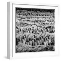 China 10MKm2 Collection - Army of Terracotta Warriors - Shaanxi Province-Philippe Hugonnard-Framed Photographic Print