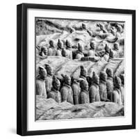 China 10MKm2 Collection - Army of Terracotta Warriors - Shaanxi Province-Philippe Hugonnard-Framed Photographic Print