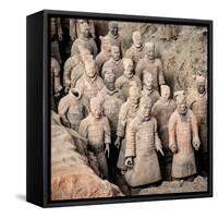 China 10MKm2 Collection - Army of Terracotta Warriors - Shaanxi Province-Philippe Hugonnard-Framed Stretched Canvas