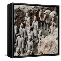 China 10MKm2 Collection - Army of Terracotta Warriors - Shaanxi Province-Philippe Hugonnard-Framed Stretched Canvas