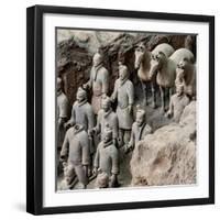 China 10MKm2 Collection - Army of Terracotta Warriors - Shaanxi Province-Philippe Hugonnard-Framed Premium Photographic Print