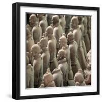 China 10MKm2 Collection - Army of Terracotta Warriors - Shaanxi Province-Philippe Hugonnard-Framed Photographic Print