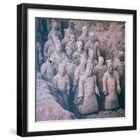 China 10MKm2 Collection - Army of Terracotta Warriors - Shaanxi Province-Philippe Hugonnard-Framed Premium Photographic Print