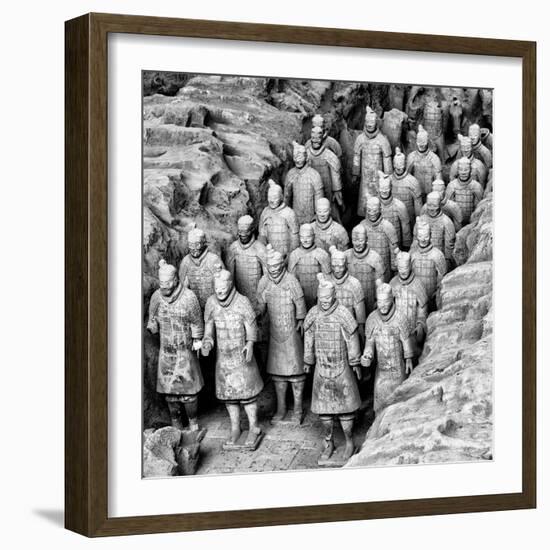 China 10MKm2 Collection - Army of Terracotta Warriors - Shaanxi Province-Philippe Hugonnard-Framed Photographic Print