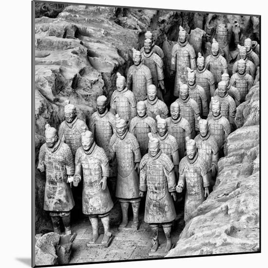 China 10MKm2 Collection - Army of Terracotta Warriors - Shaanxi Province-Philippe Hugonnard-Mounted Photographic Print