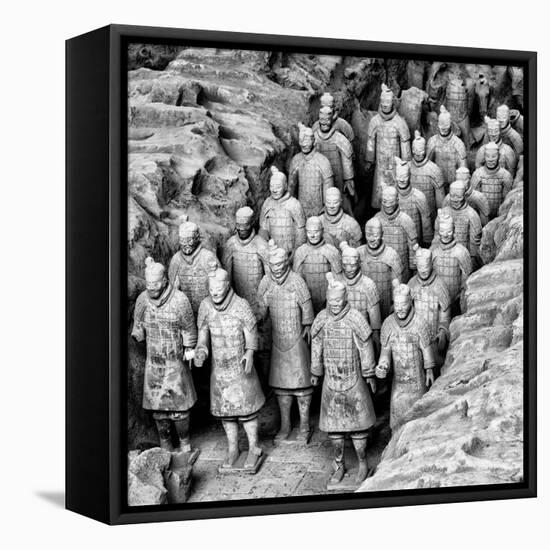 China 10MKm2 Collection - Army of Terracotta Warriors - Shaanxi Province-Philippe Hugonnard-Framed Stretched Canvas