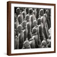 China 10MKm2 Collection - Army of Terracotta Warriors - Shaanxi Province-Philippe Hugonnard-Framed Photographic Print