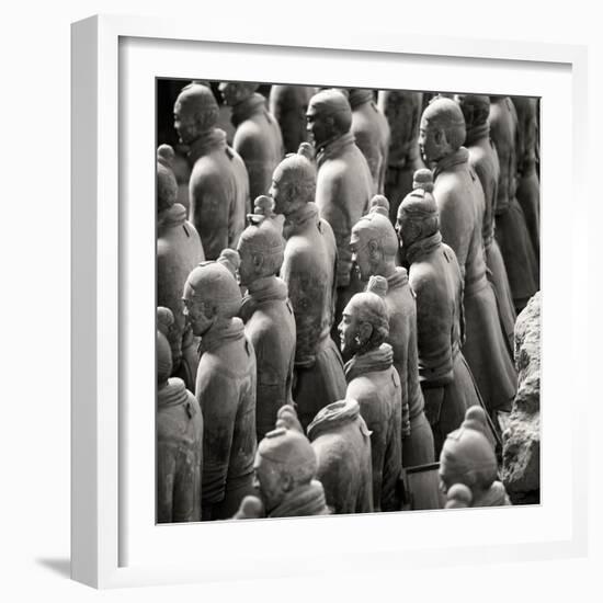 China 10MKm2 Collection - Army of Terracotta Warriors - Shaanxi Province-Philippe Hugonnard-Framed Photographic Print