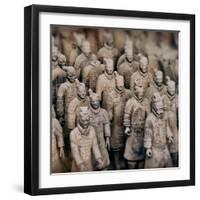 China 10MKm2 Collection - Army of Terracotta Warriors - Shaanxi Province-Philippe Hugonnard-Framed Photographic Print