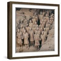 China 10MKm2 Collection - Army of Terracotta Warriors - Shaanxi Province-Philippe Hugonnard-Framed Photographic Print