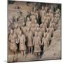 China 10MKm2 Collection - Army of Terracotta Warriors - Shaanxi Province-Philippe Hugonnard-Mounted Photographic Print