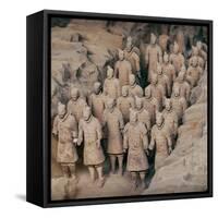 China 10MKm2 Collection - Army of Terracotta Warriors - Shaanxi Province-Philippe Hugonnard-Framed Stretched Canvas