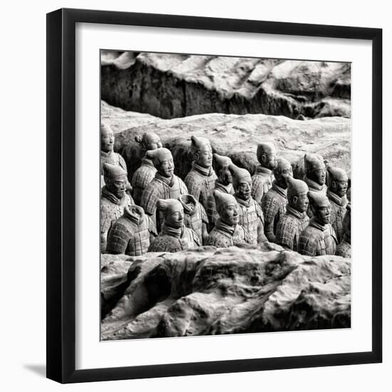 China 10MKm2 Collection - Army of Terracotta Warriors - Shaanxi Province-Philippe Hugonnard-Framed Photographic Print