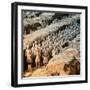 China 10MKm2 Collection - Army of Terracotta Warriors - Shaanxi Province-Philippe Hugonnard-Framed Premium Photographic Print