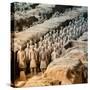 China 10MKm2 Collection - Army of Terracotta Warriors - Shaanxi Province-Philippe Hugonnard-Stretched Canvas