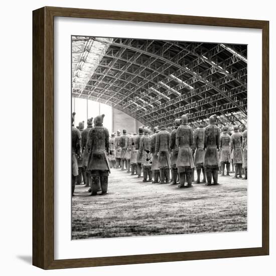 China 10MKm2 Collection - Army of Terracotta Warriors - Shaanxi Province-Philippe Hugonnard-Framed Photographic Print