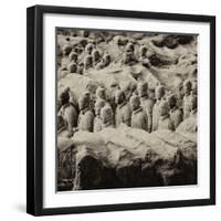 China 10MKm2 Collection - Army of Terracotta Warriors - Shaanxi Province-Philippe Hugonnard-Framed Photographic Print