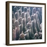 China 10MKm2 Collection - Army of Terracotta Warriors - Shaanxi Province-Philippe Hugonnard-Framed Photographic Print