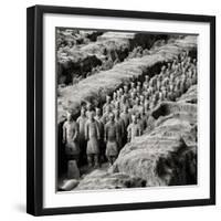 China 10MKm2 Collection - Army of Terracotta Warriors - Shaanxi Province-Philippe Hugonnard-Framed Photographic Print