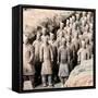 China 10MKm2 Collection - Army of Terracotta Warriors - Shaanxi Province-Philippe Hugonnard-Framed Stretched Canvas