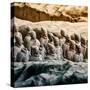 China 10MKm2 Collection - Army of Terracotta Warriors - Shaanxi Province-Philippe Hugonnard-Stretched Canvas