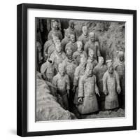 China 10MKm2 Collection - Army of Terracotta Warriors - Shaanxi Province-Philippe Hugonnard-Framed Photographic Print