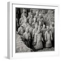 China 10MKm2 Collection - Army of Terracotta Warriors - Shaanxi Province-Philippe Hugonnard-Framed Photographic Print