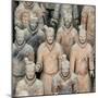 China 10MKm2 Collection - Army of Terracotta Warriors - Shaanxi Province-Philippe Hugonnard-Mounted Premium Photographic Print