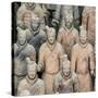 China 10MKm2 Collection - Army of Terracotta Warriors - Shaanxi Province-Philippe Hugonnard-Stretched Canvas