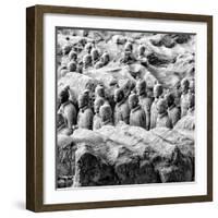 China 10MKm2 Collection - Army of Terracotta Warriors - Shaanxi Province-Philippe Hugonnard-Framed Photographic Print