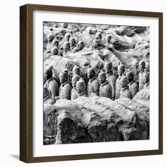 China 10MKm2 Collection - Army of Terracotta Warriors - Shaanxi Province-Philippe Hugonnard-Framed Photographic Print