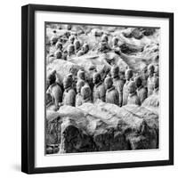 China 10MKm2 Collection - Army of Terracotta Warriors - Shaanxi Province-Philippe Hugonnard-Framed Photographic Print