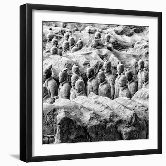 China 10MKm2 Collection - Army of Terracotta Warriors - Shaanxi Province-Philippe Hugonnard-Framed Photographic Print