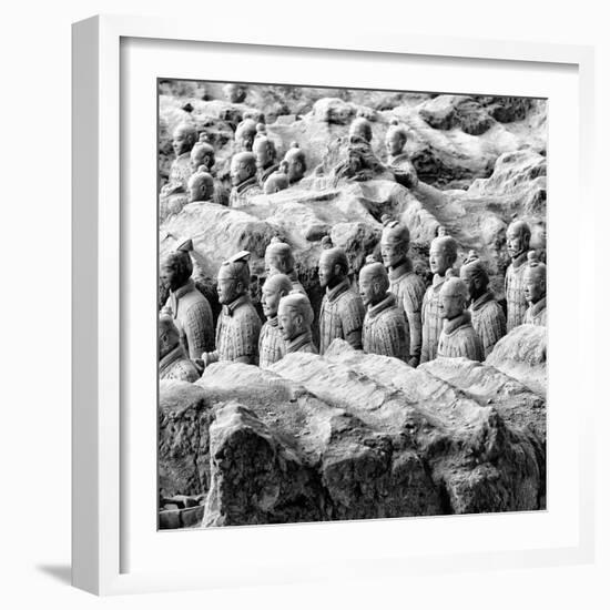 China 10MKm2 Collection - Army of Terracotta Warriors - Shaanxi Province-Philippe Hugonnard-Framed Photographic Print