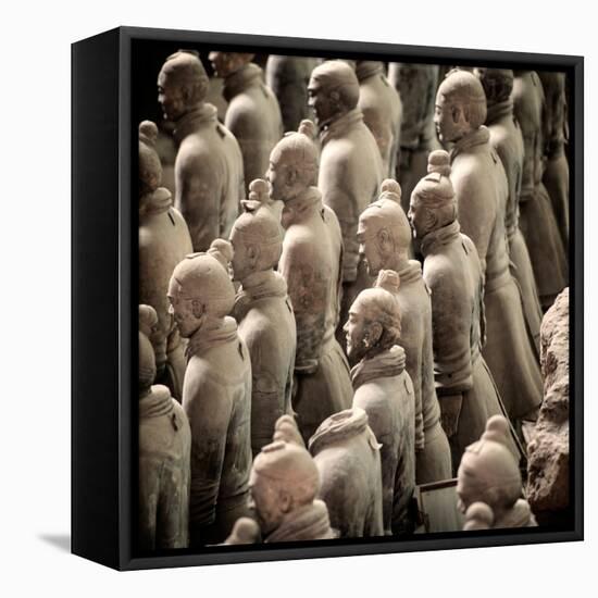 China 10MKm2 Collection - Army of Terracotta Warriors - Shaanxi Province-Philippe Hugonnard-Framed Stretched Canvas