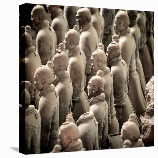 China 10MKm2 Collection - Army of Terracotta Warriors - Shaanxi Province-Philippe Hugonnard-Stretched Canvas