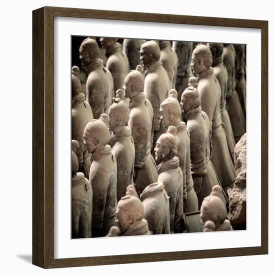 China 10MKm2 Collection - Army of Terracotta Warriors - Shaanxi Province-Philippe Hugonnard-Framed Photographic Print